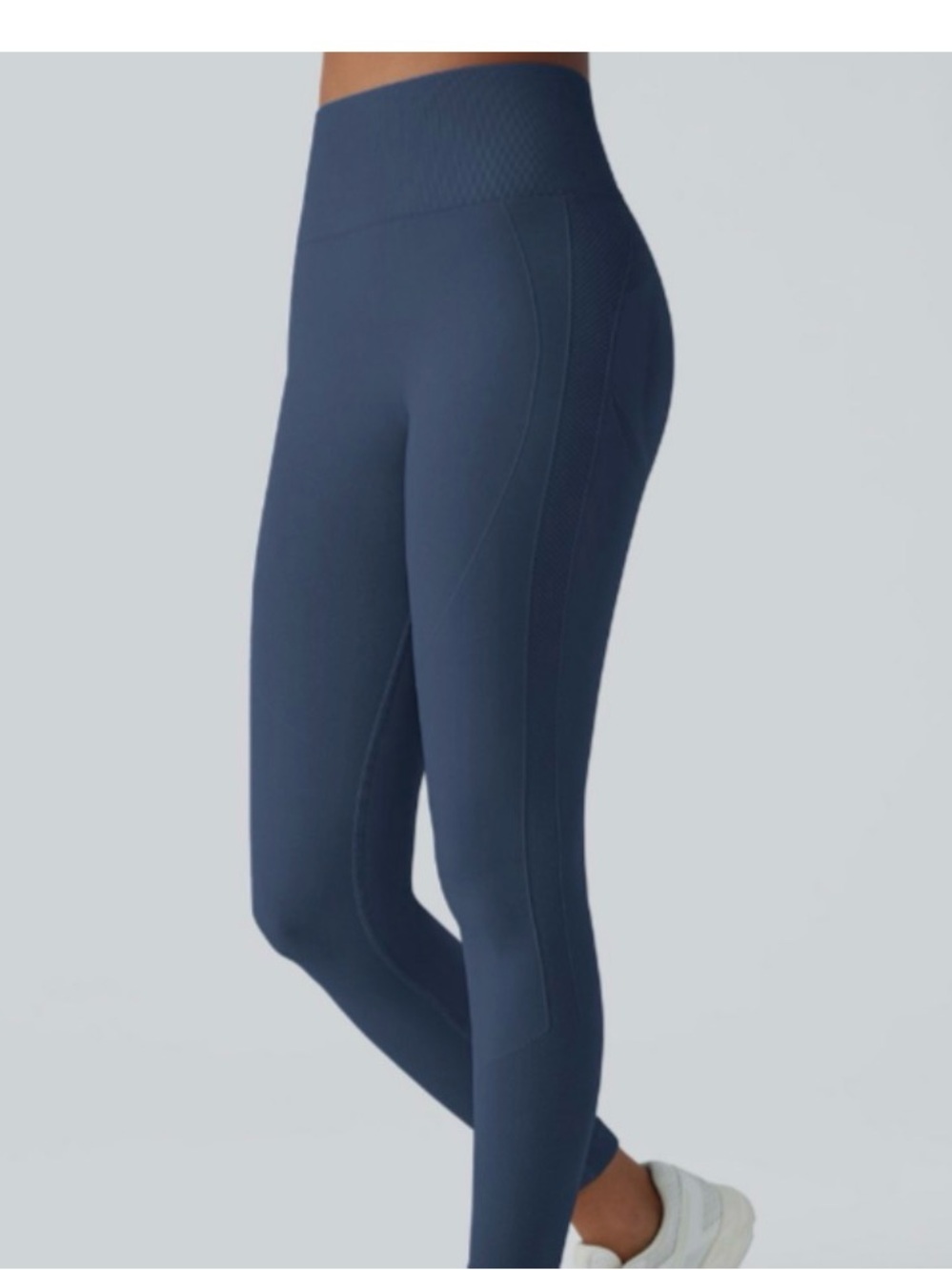 Halara Seamless Flow Scrunch Butt Lift Active Yoga Leggings Navy Size Small